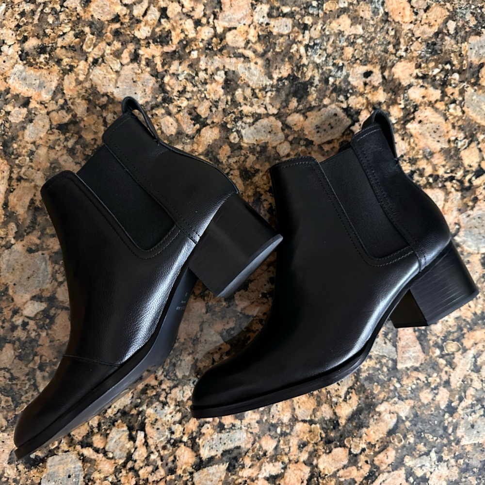 Rag & Bone Walker Leather Chelsea Boots Black - Picture 7 of 12